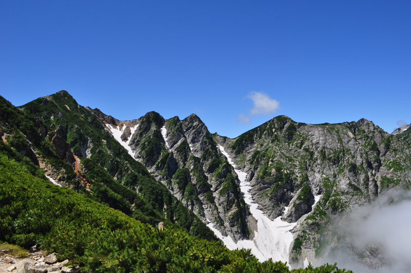 白馬三山縦走〜不帰越え（2泊3日）